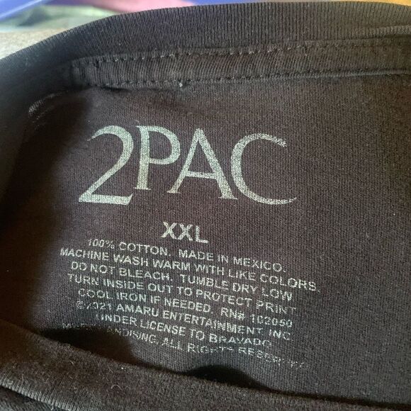 2PAC Black Tee - Picture 5 of 5